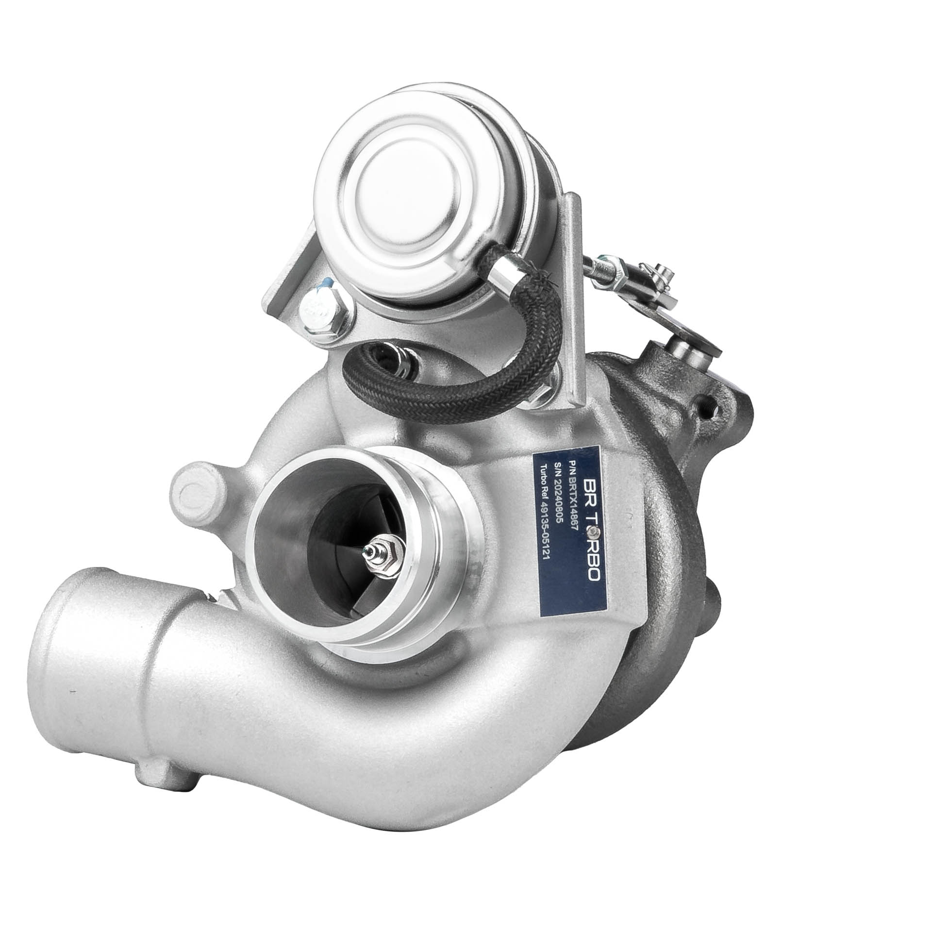 BR Turbo BRTX14867: Turbosprężarka NEW BR TURBO TURBOCHARGER WITH GASKET KIT zawiera komplet uszczelek