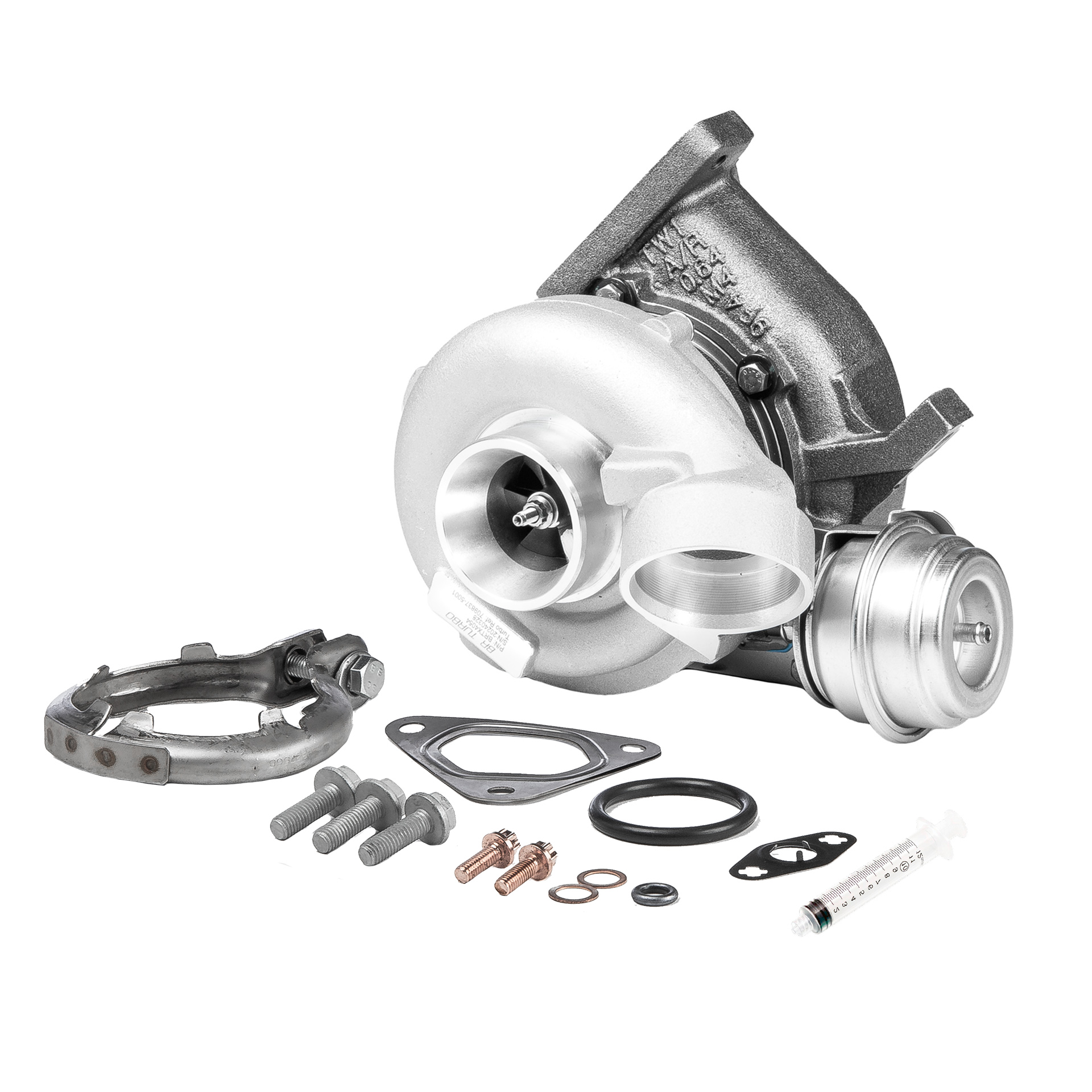 BR Turbo BRTX4054M: Turbolader NEW BR TURBO TURBOCHARGER WITH MOUNTING KIT mit Anbau-/Befestigungsmaterial