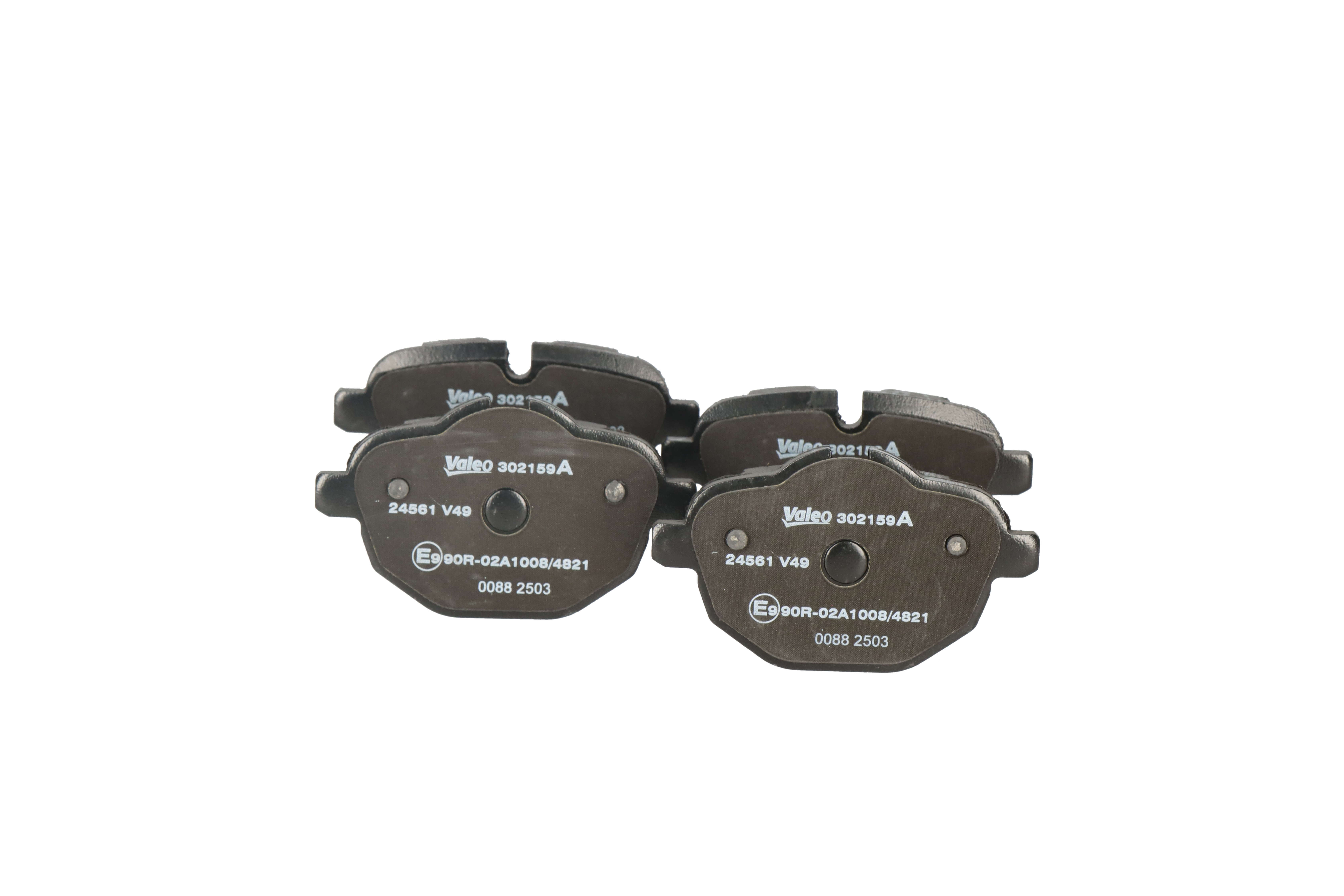 VALEO 302159A: Bromsbelägg EXPERT Bakaxel, med skruvar, Anti-skrik-plåt