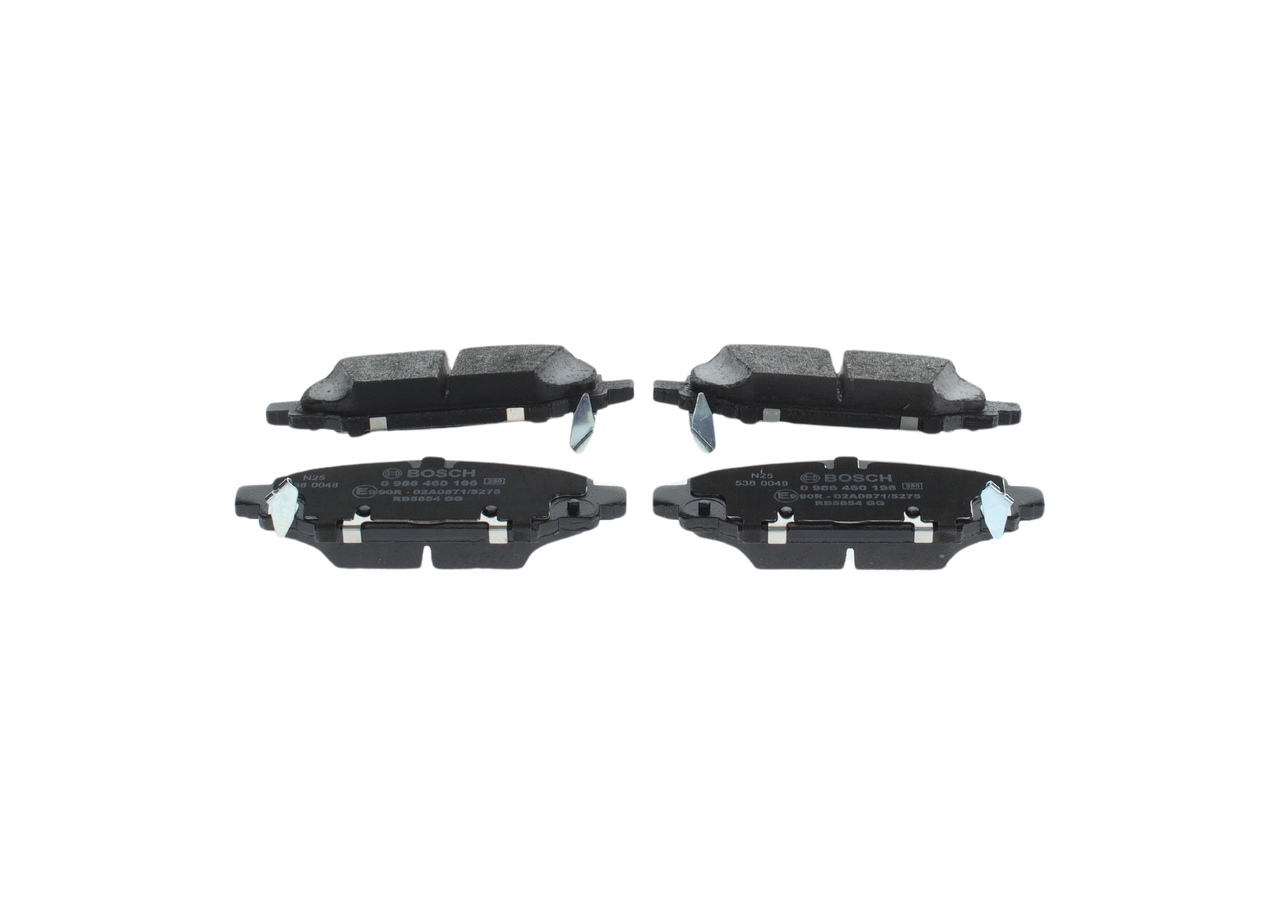 BOSCH 0 986 460 196 Bremžu kluči JEEP Wrangler IV (JL) 270 ZS Benzīns cena