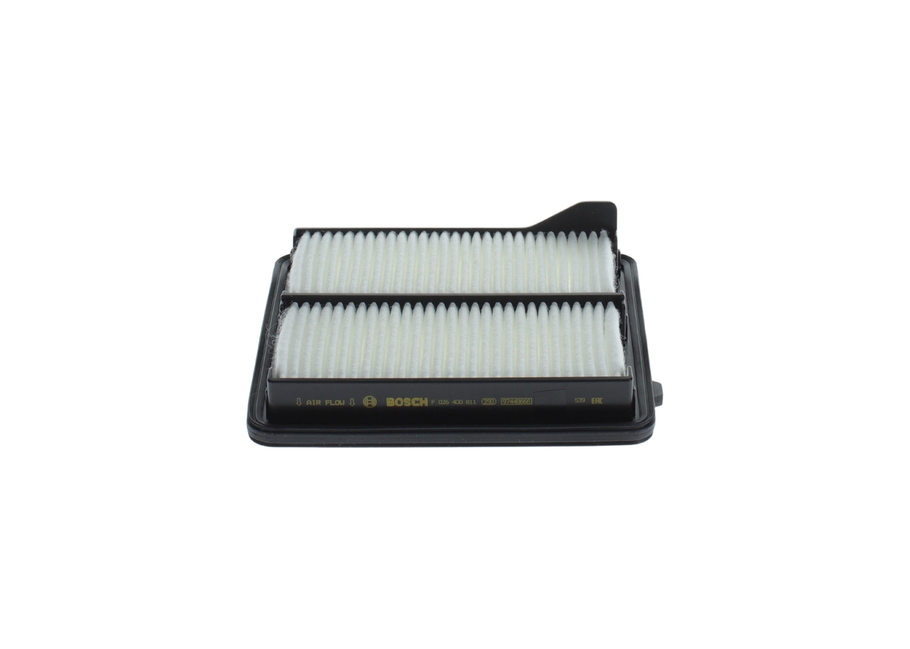 BOSCH F 026 400 811 Φίλτρο αέρα HONDA CIVIC 8 (FD, FA) 116 PS Βενζίνη κόστος