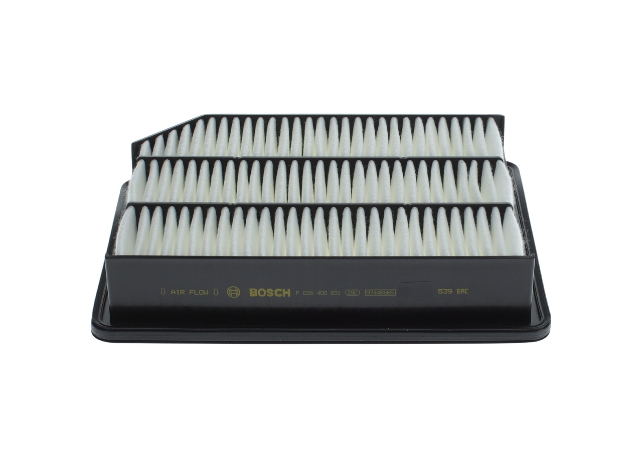 BOSCH F 026 400 831 Luftfilter SSANGYONG REXTON (Y400) 203 PS Diesel Kosten