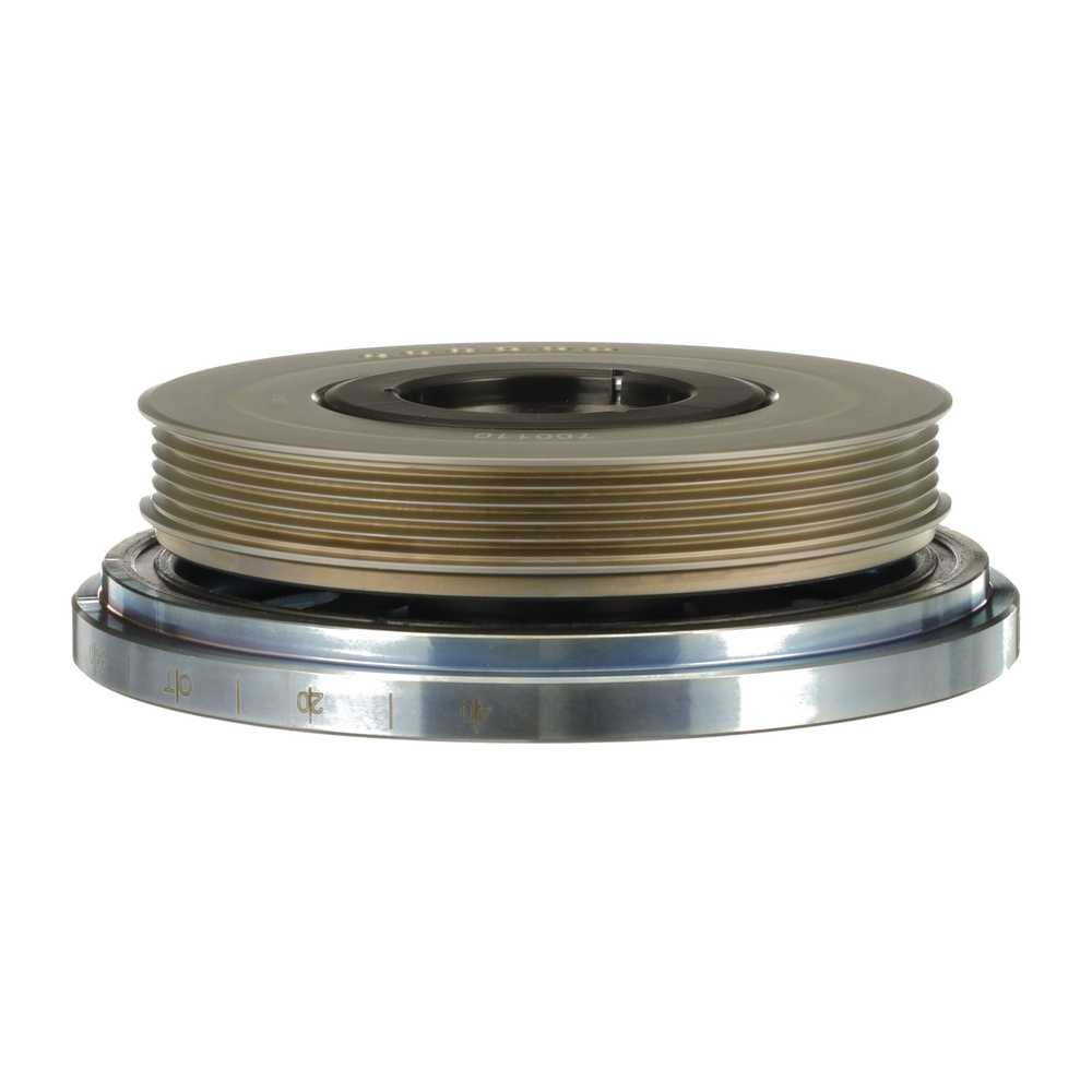 GATES TVD1237A: Fulie curea, arbore cotit G-Force™ PowerLink™ cu acceasorii, cu amortizare