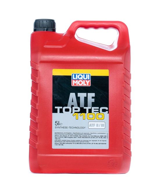 LIQUI MOLY 3652: Olie, automatische transmissie (ATF) 5L, ATF III Top Tec, ATF 1100