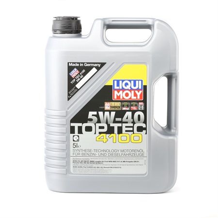 LIQUI MOLY Top Tec, 4100 3701 Двигателно масло ALFA ROMEO 156 (932) 115 K.C. дизел цена