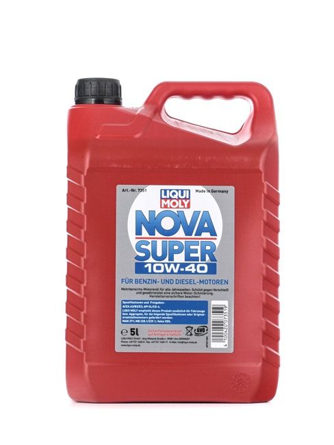 LIQUI MOLY 7351: Motoröl 5l, 10W-40 NOVA SUPER