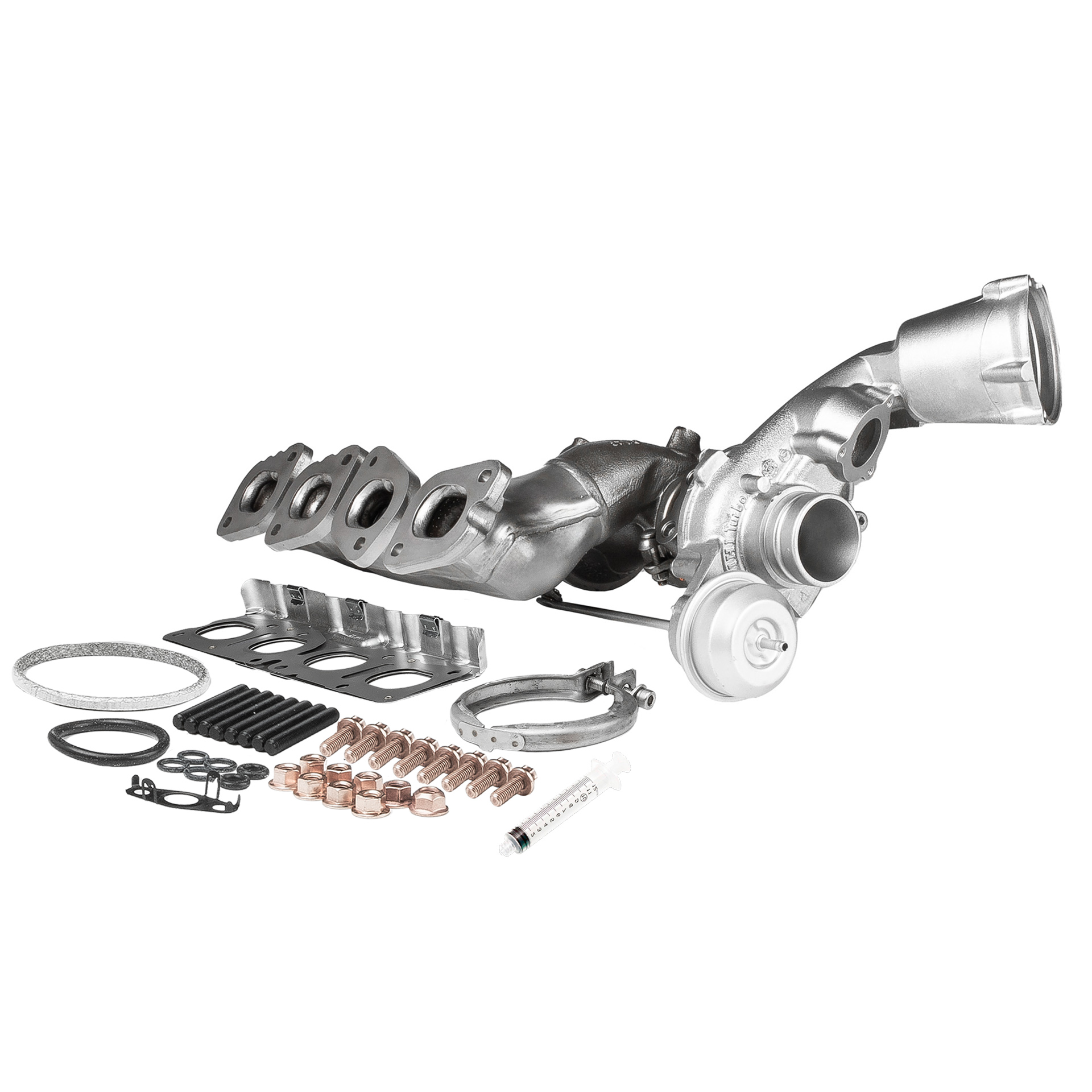 BR Turbo 9V107RSM: Turbolader REMANUFACTURED TURBOCHARGER WITH MOUNTING KIT mit Anbau-/Befestigungsmaterial