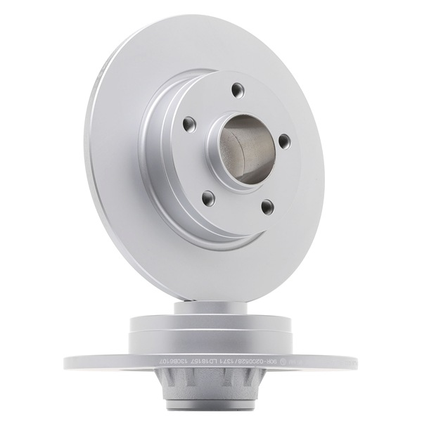 RIDEX PLUS 82B0394P: Δισκόπλακα Ø: 280mm, πλήρες, Ø: 280mm, χωρίς σετ ρουλεμάν τροχού, χωρίς δακτύλιο αισθητήρα του ABS