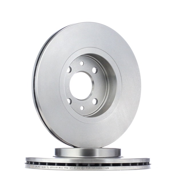 DELPHI BG3430: Féktárcsa Ø: 280mm, Szellőztetett, Ø: 280mm, olajozott