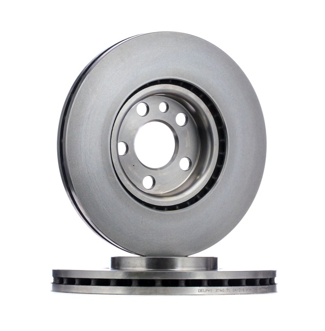 DELPHI BG3740: Féktárcsa Ø: 285mm, Szellőztetett, Ø: 285mm, olajozott