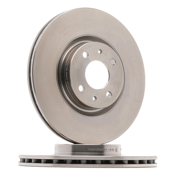 DELPHI BG2407: Disco de travão Ø: 284mm, ventilado, Ø: 284mm, oleado