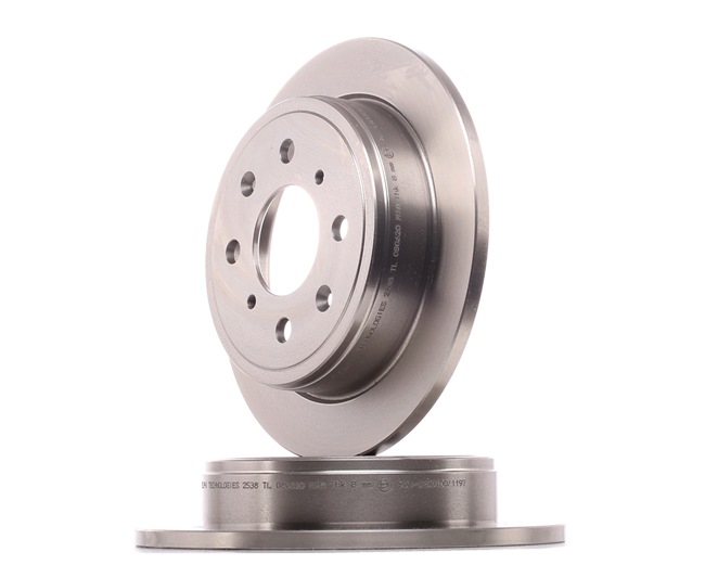 DELPHI BG2538: Disco de freno Ø: 239mm, macizo, Ø: 239mm, aceitado