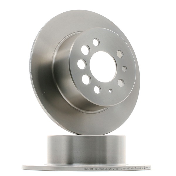 DELPHI BG2103: Disque de frein Ø: 281mm, plein, Ø: 281mm, huilé