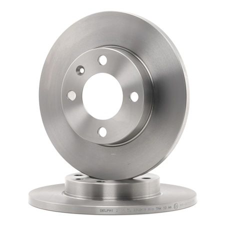 DELPHI BG2116: Δισκόπλακα Ø: 239mm, πλήρες, Ø: 239mm, λαδωμένο