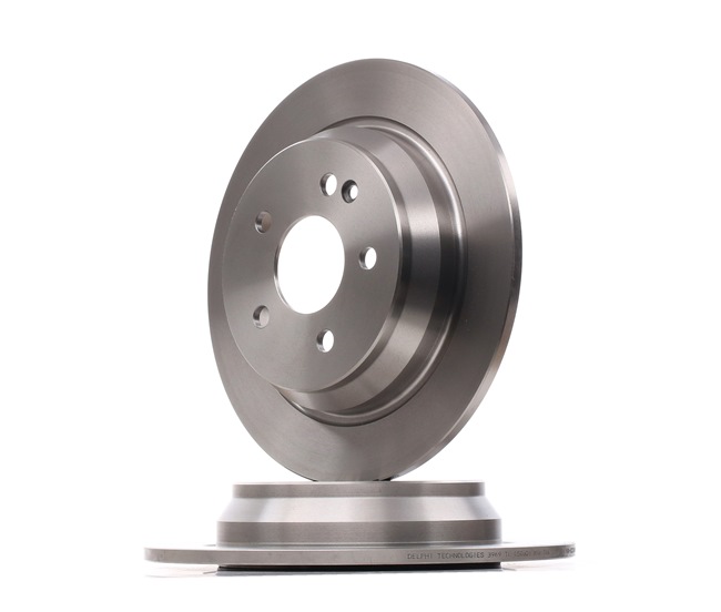 DELPHI BG3969: Féktárcsa Ø: 296mm, tele, Ø: 296mm, olajozott