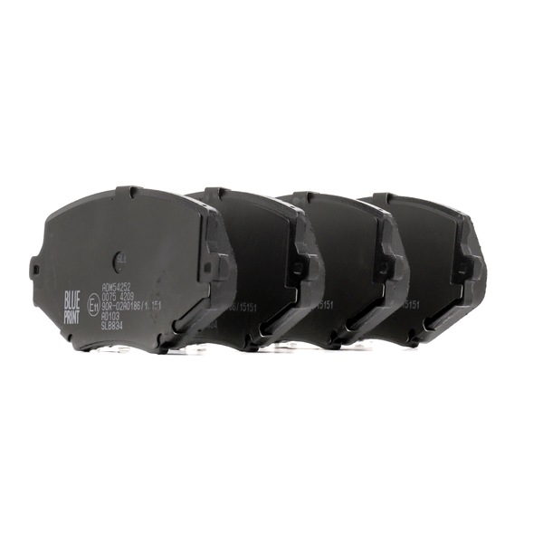 BLUE PRINT ADM54252 Τακάκια φρένων MAZDA MX-5 2 (NB) 185 PS Βενζίνη κόστος