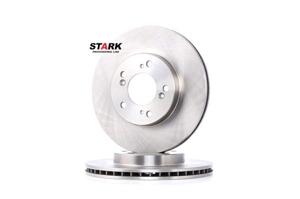 STARK SKBD-0020130: Brzdový kotúč predna naprava, Ø: 282mm, vetraný, Liatina, Ø: 282mm, nepotiahnutý, bez skrutiek