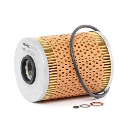 MAHLE ORIGINAL OX 187D: Oliefilter Met pakkingen
