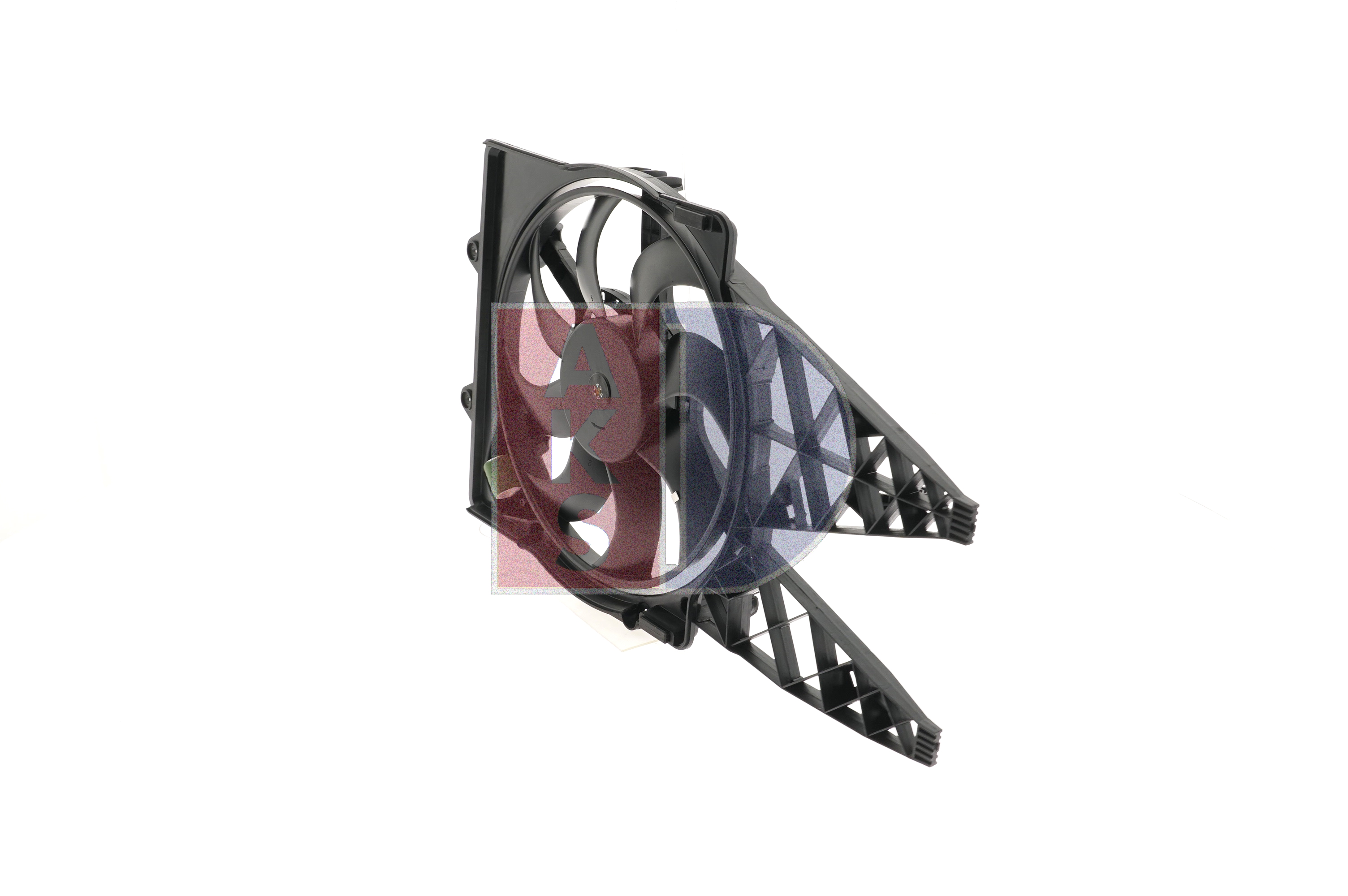 AKS DASIS 088005N: Ventilator, radiator 405mm, cu rama aerisire radiator