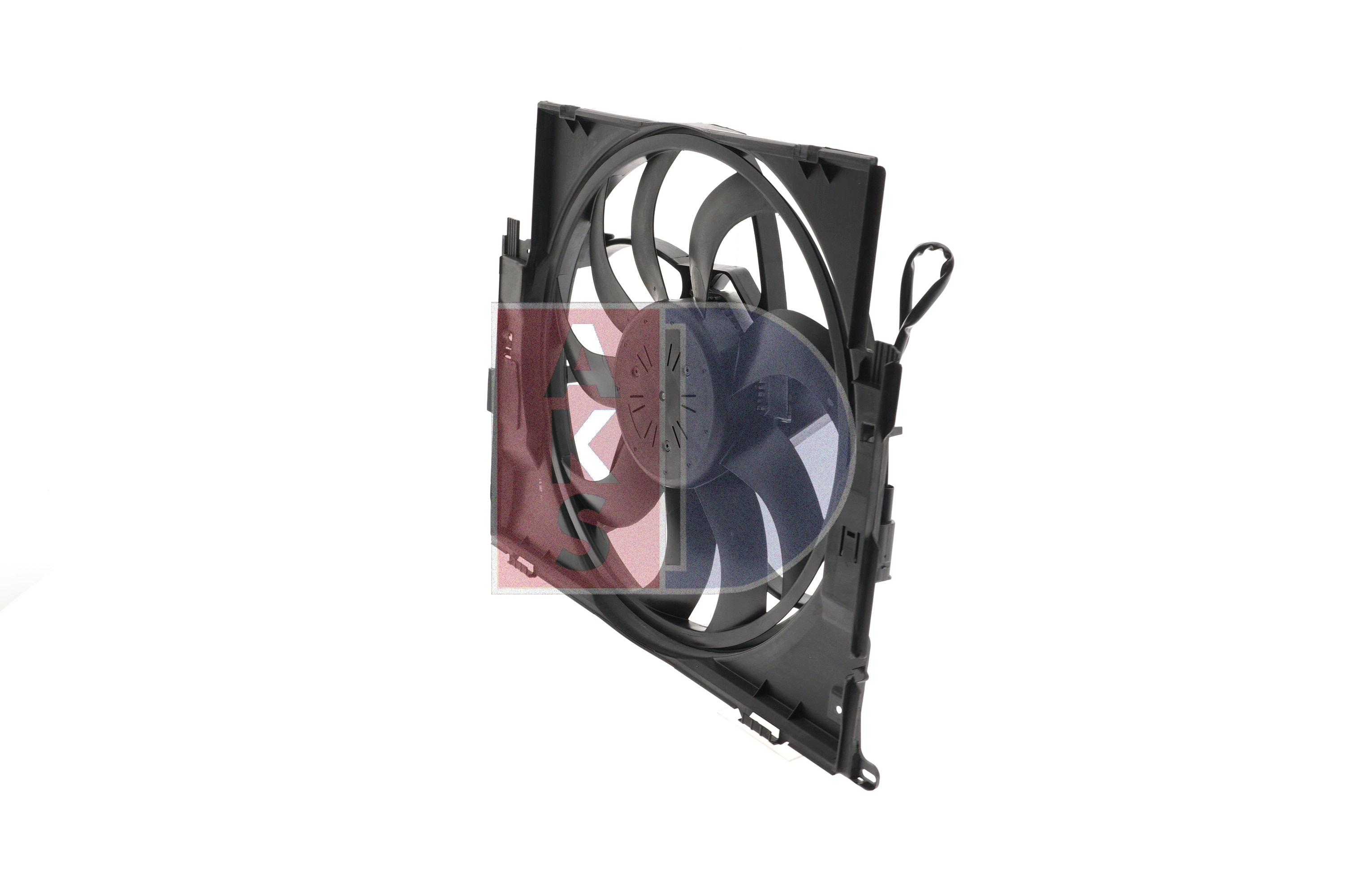 AKS DASIS 058060N: Ventilator, radiator 485mm, cu rama aerisire radiator