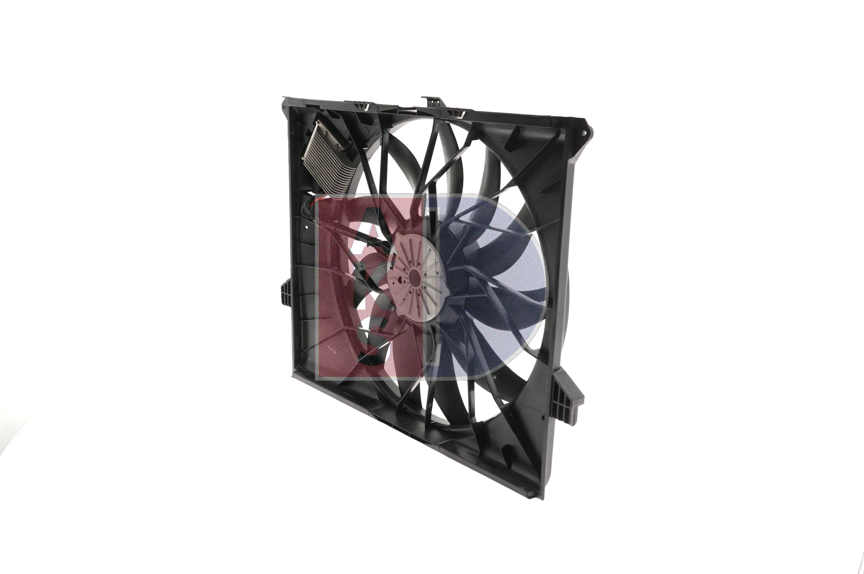 AKS DASIS 128007N: Ventilator, habitaclu 12V, cu rama aerisire radiator