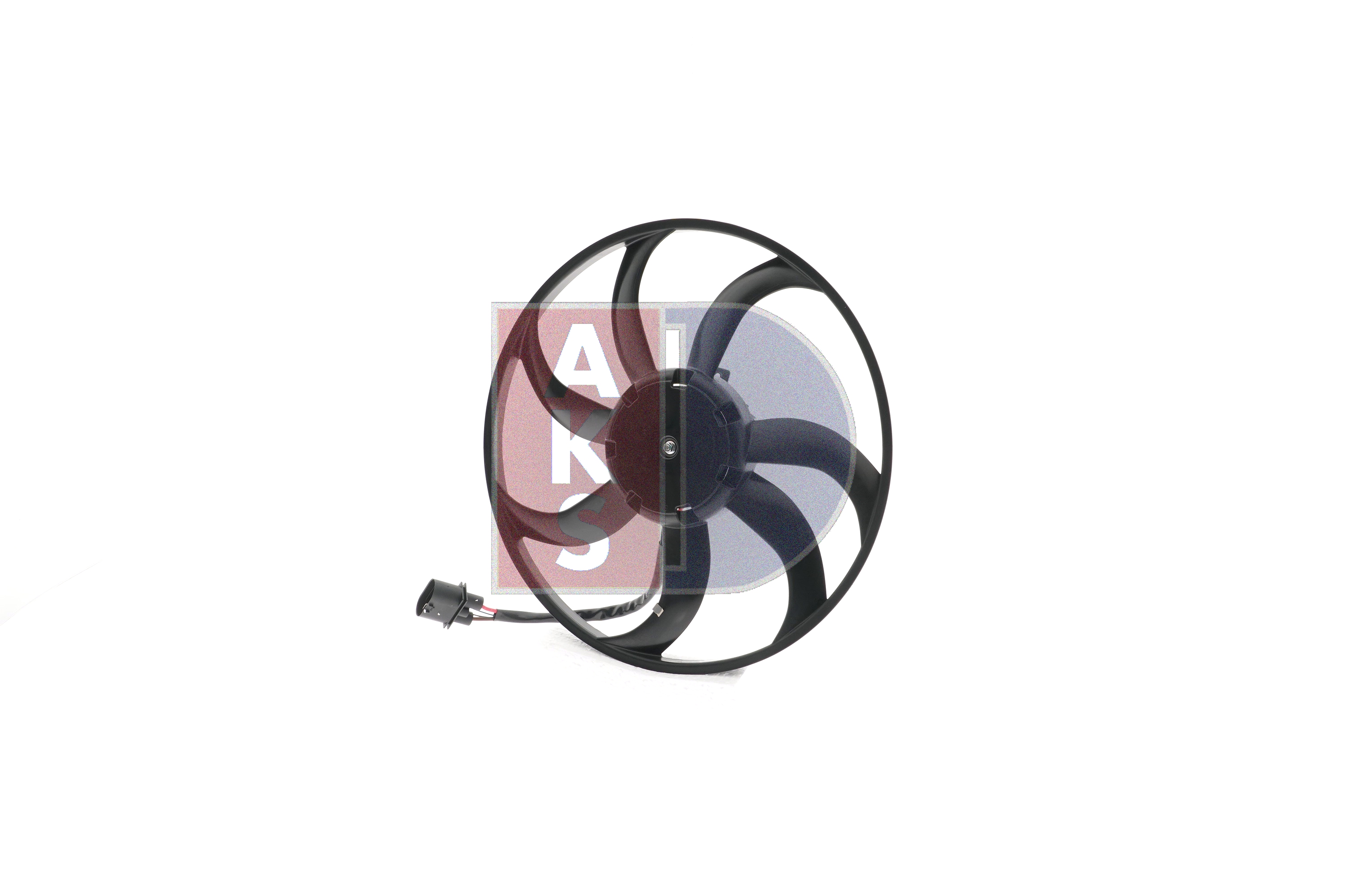 AKS DASIS 048056N: Radiaatori ventilaator 412mm, ilma jahutusventilaatoriraamita(lenk)