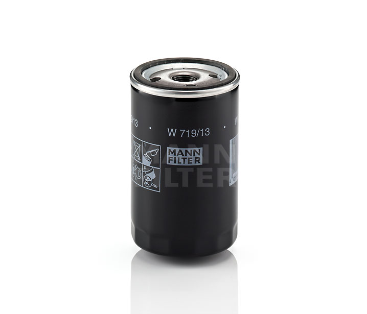 MANN-FILTER W 719/13 (10): Filtru ulei cu doua ventile blocare retur