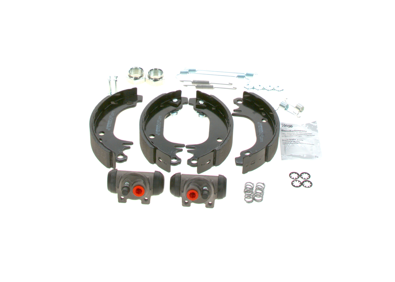 BOSCH 0 204 113 598: Kit frenos, disco de tambor con cilindro de freno de rueda, con accesorios