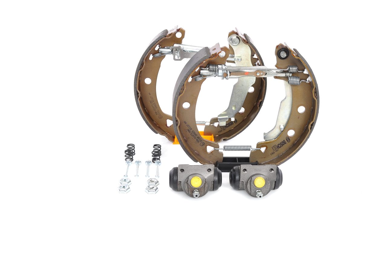 BOSCH 0 204 114 034: Zestaw do hamulców, hamulce bębnowe z dodatkami, z cylinderkiem hamulcowym