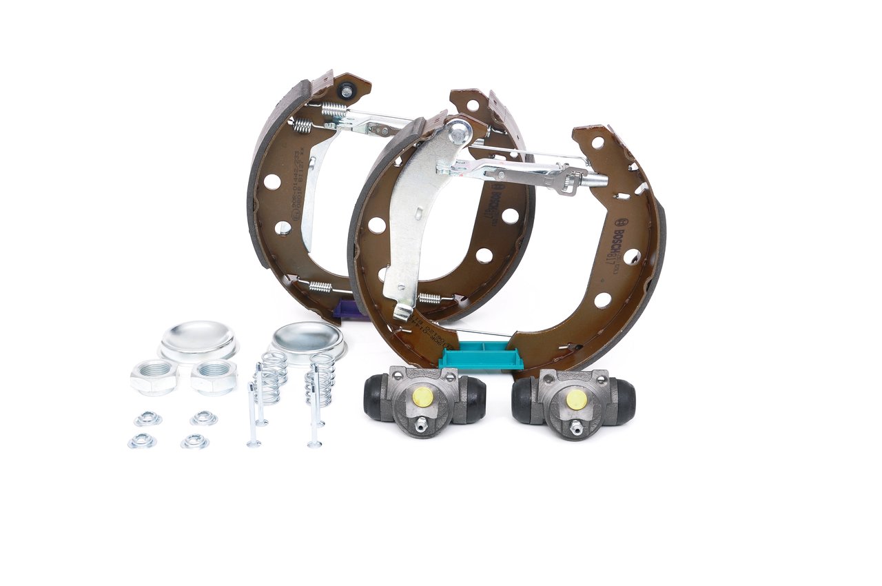 BOSCH 0 204 114 205 Pidurikomplekt, trummelpidur PEUGEOT 306 (7B, N3, N5) 71 hj Diisel hind