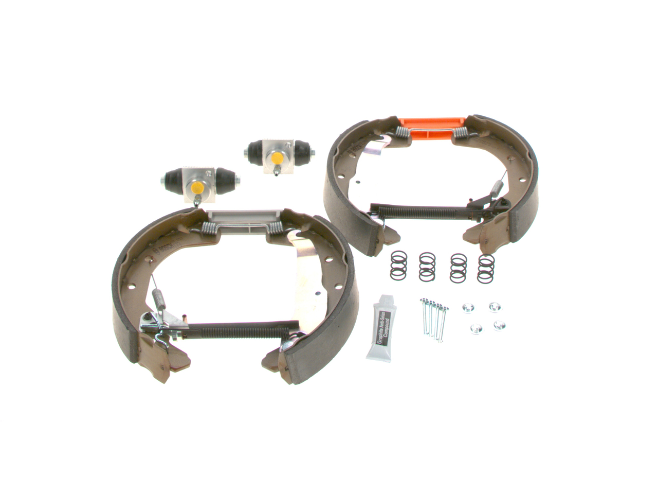 BOSCH 0 204 114 652 Спирачен комплект, барабанни спирачки VAUXHALL Astravan Mk5 (H) (A04) 103 K.C. бензин цена