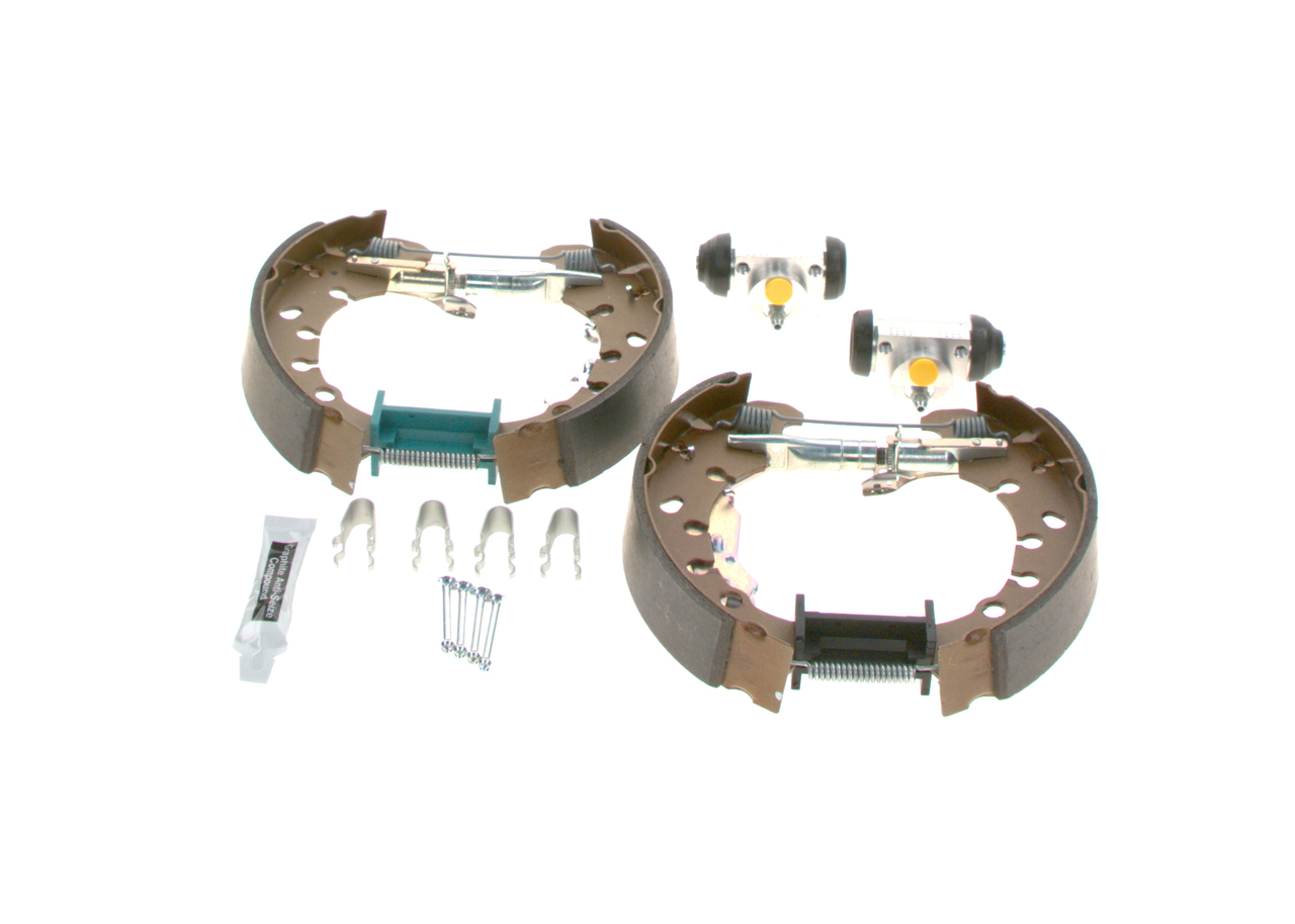BOSCH 0 204 114 657 Remmenset, trommelrem FIAT PUNTO EVO (199) 69 Pk Benzine kosten