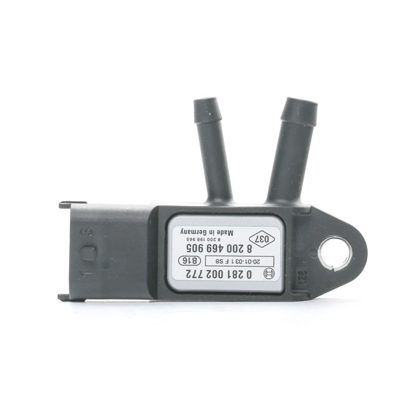 BOSCH 0 281 002 772 Сензор, налягане изпускателен колектор RENAULT SCENIC 3 (JZ0/1) 130 K.C. дизел цена