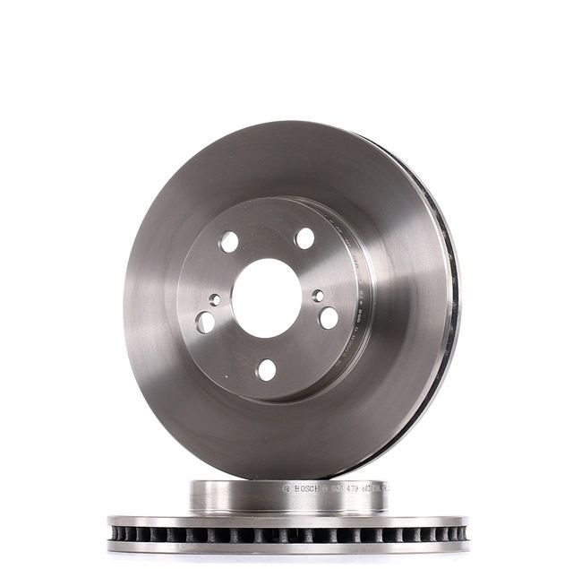 BOSCH 0 986 479 663: Disco de freno Ø: 255mm, ventilado, Ø: 255mm, aceitado