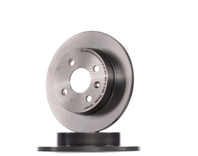 BREMBO 08.7626.11: Disco de freno Ø: 240mm, macizo, Ø: 240mm, revestido, con tornillos COATED DISC LINE