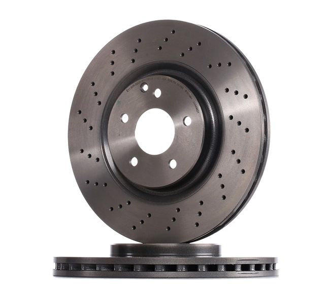 BREMBO COATED DISC LINE 09.A448.21 Спирачен диск MERCEDES-BENZ C-класа T-modell (S203) 218 K.C. бензин цена