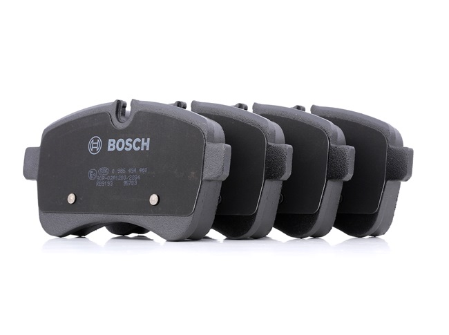 BOSCH 0 986 494 460 Remblokken IVECO DAILY 6 Pritsche/Fahrgestell 136 Pk Elektro kosten