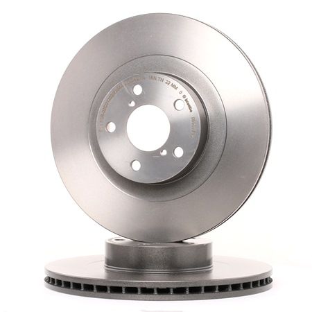 BREMBO 09.9077.11: Disco de freno Ø: 293mm, ventilación interna, Ø: 293mm, revestido COATED DISC LINE