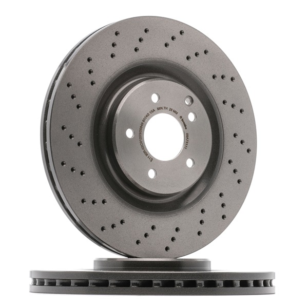 BREMBO COATED DISC LINE 09.A731.11 Спирачен диск MERCEDES-BENZ C-класа T-modell (S203) 367 K.C. бензин цена
