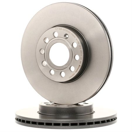 BREMBO 09.9145.11: Δισκόπλακα Ø: 288mm, εσωτερικά αεριζόμενο, Ø: 288mm, με επίστρωση, Με βίδες COATED DISC LINE