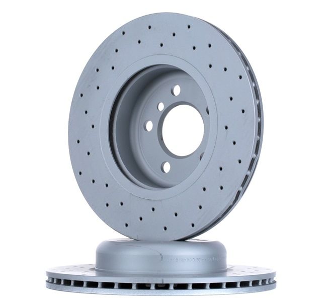 ZIMMERMANN 150.3482.52: Féktárcsa Ø: 330mm, belső hűtésű, Lyuggatott, Ø: 330mm, bevonatolt SPORT COAT Z