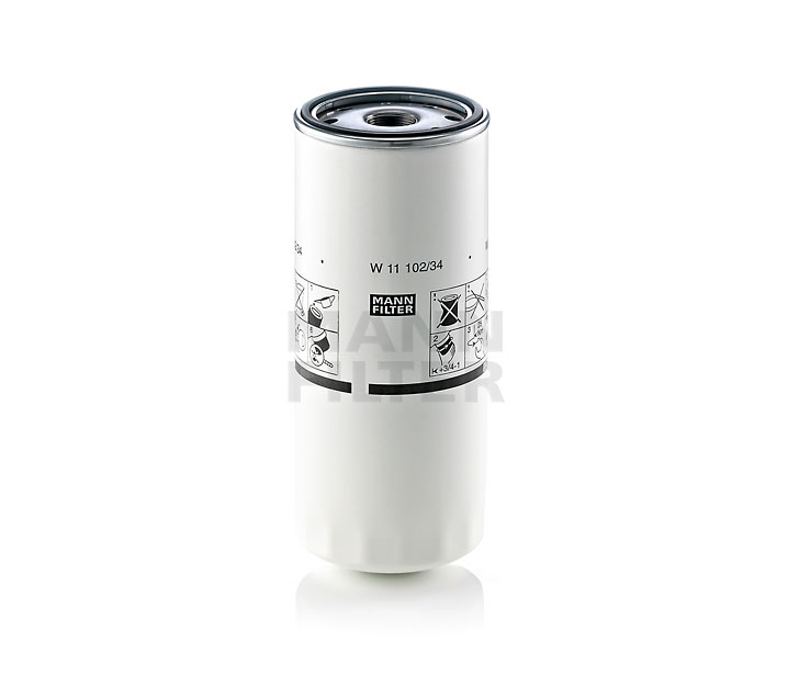 MANN-FILTER W 11 102/34: Oliefilter