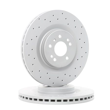 ZIMMERMANN 400.3649.52: Bremsscheibe Ø: 350mm, innenbelüftet, gelocht, Ø: 350mm, beschichtet SPORT COAT Z