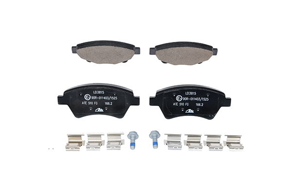 ATE Ceramic 13.0470-3815.2 Τακάκια φρένων RENAULT SCENIC 2 (JM0/1) 98 PS Πετρέλαιο κόστος