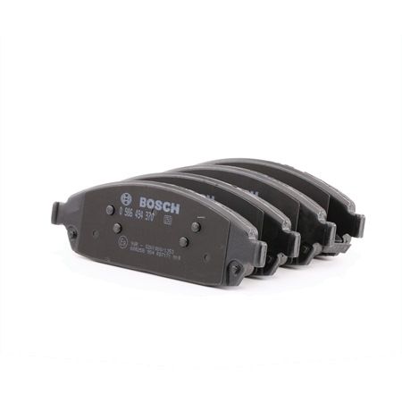 BOSCH 0 986 494 370 Τακάκια φρένων JEEP Commander (XK, XH) 211 PS Πετρέλαιο κόστος