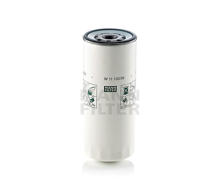 MANN-FILTER W 11 102/36: Oliefilter