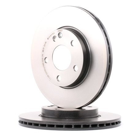 BREMBO 09.8680.11: Спирачен диск Ø: 276mm, с вътрешно вентилиране, Ø: 276mm, с покритие, с винтове COATED DISC LINE