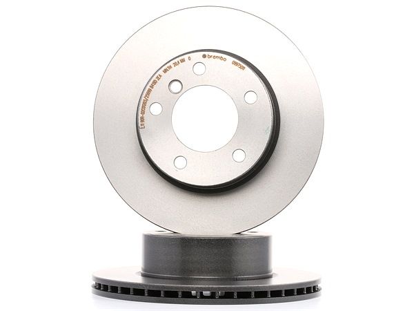 BREMBO 09.9750.11: Bremsscheibe Ø: 284mm, innenbelüftet, Ø: 284mm, beschichtet, mit Schrauben COATED DISC LINE