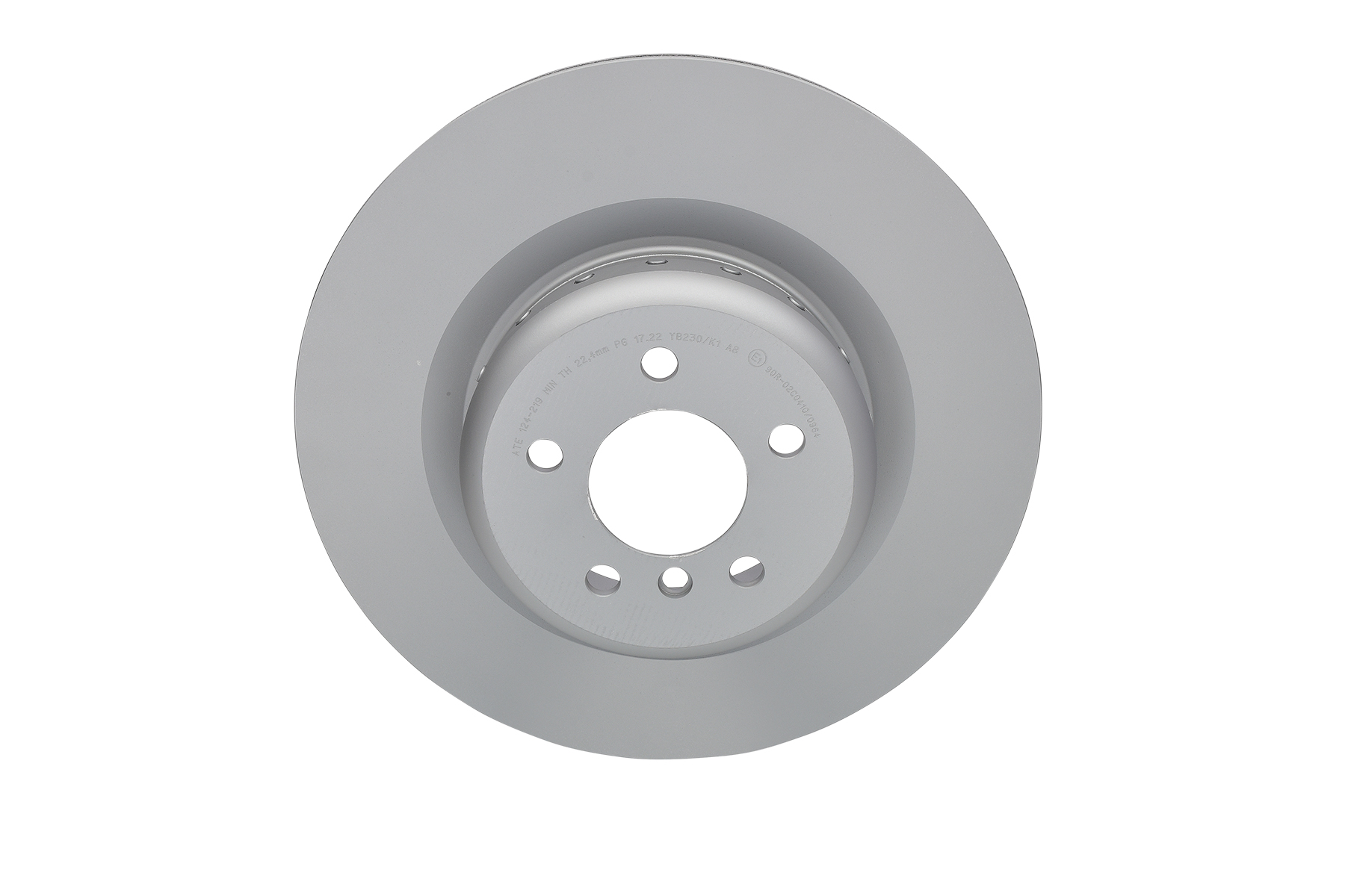 ATE 24.0124-0219.2: Disco de freno Ø: 385,0mm, disco de freno de dos piezas, ventilado, Ø: 385,0mm, revestido, con tornillos
