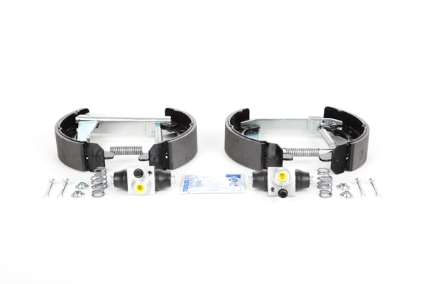 ATE Original TopKit 03.0520-4817.3 Bremsesæt, trommelbremser VW load up! Van (121, 122, BL1, BL2) 90 HK Benzin hvad koster